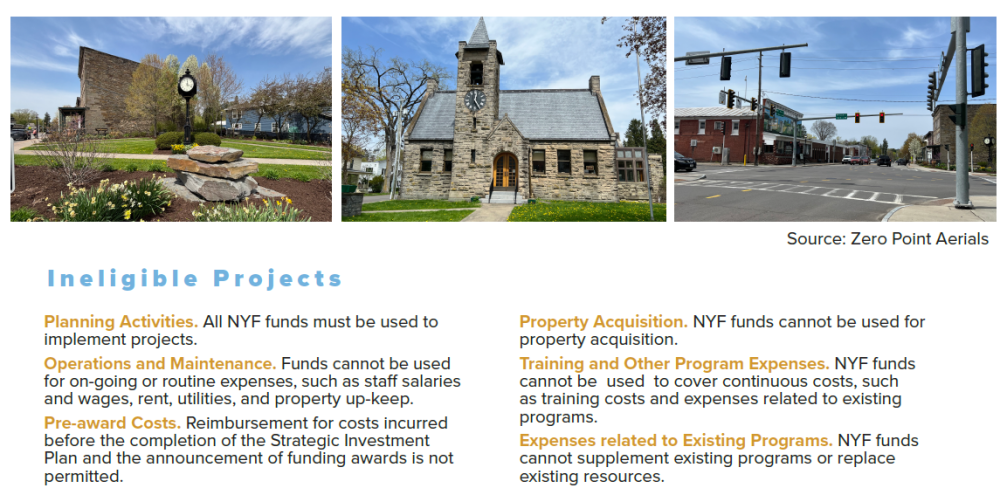 Ineligible Projects